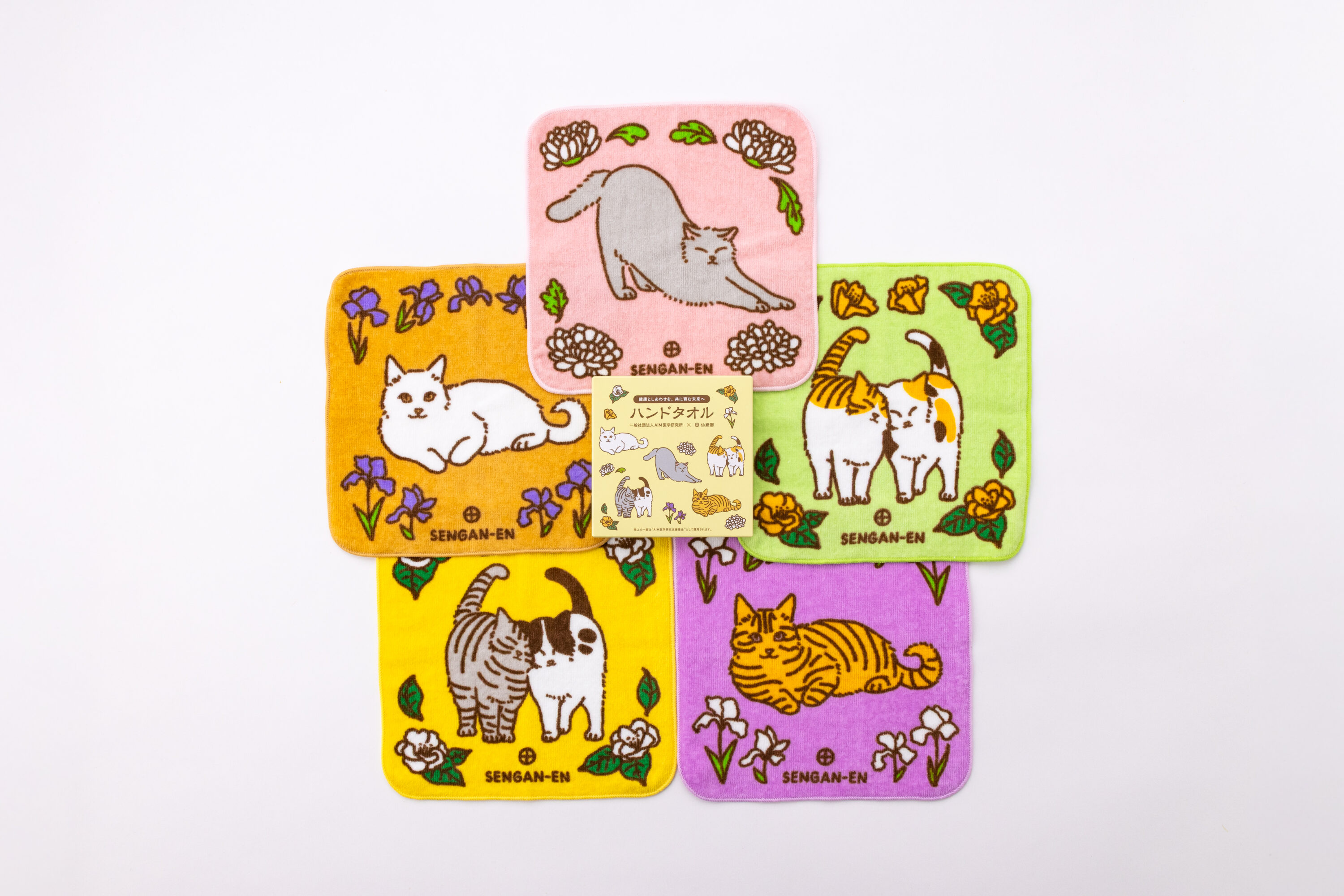 写真：仙巌園限定猫グッズ